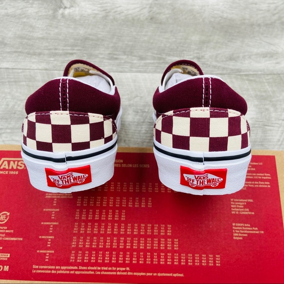NWT Vans Classic Slip-On Checkerboard - Picture 5 of 6